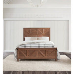 Farmhouse Chic 
Rustic Queen Bed by John Thomas