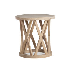 Round End Table by John Thomas