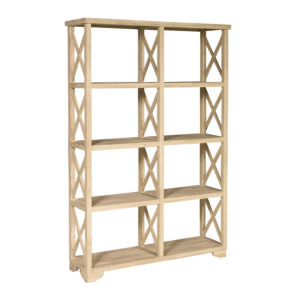 Double Open Bookcase by John Thomas