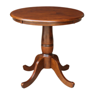 30” Round Table - Espresso