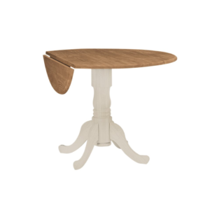 42” Drop-Leaf Table - Hickory/Shell