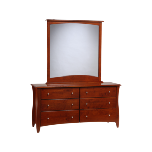 Clove 6 Drawer Dresser - Cherry