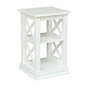Hampton Accent Table - White